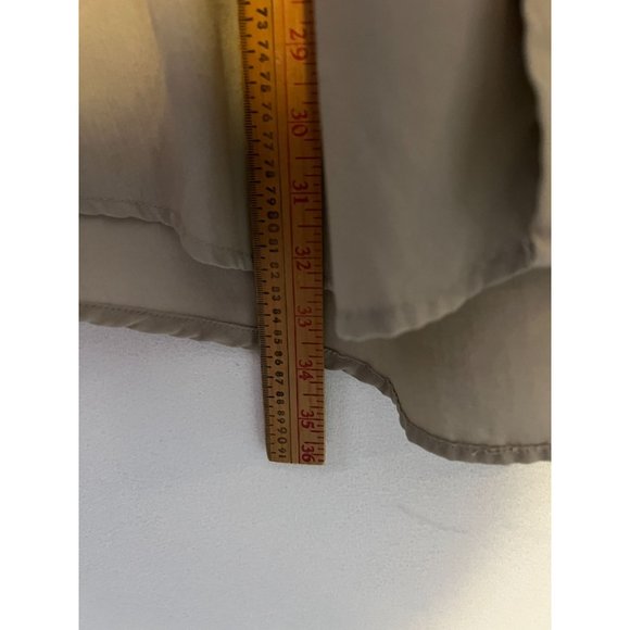 Vintage Avis Sports Hunting Safari Shooting Duck Shirt Khaki Button Up Mens - Picture 6 of 10